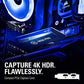 Buy now Elgato 4K60 Pro MK.2, Internal Capture Card, Stream and Record 4K60 HDR10 with ultra-low latency on PS5, PS4 Pro, Xbox Series X/S, Xbox One X, in OBS, Twitch, YouTube, for PC at indiglob india