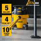 Buy now DEWALT Shop Vacuum 5-Gallon 4 HP STEALTHSONIC Wet/Dry Vacuum Cleaner DXV05P-QTB with 6 Dust Bags Ultra Quiet Poly Shop Vacuum with Powerful Suction for Garage, Jobsite, and Workshop at indiglob india