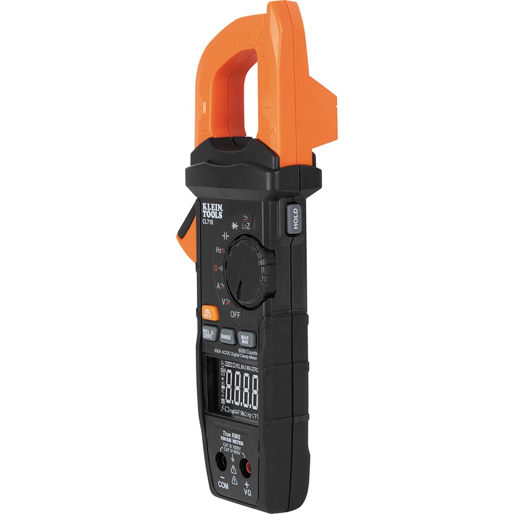 Buy now Klein Tools CL710 Digital Clamp Meter, Auto Ranging TRMS, AC/DC Volt/Current, LoZ, Continuity, Frequency, Capacitance, NCVT, More 1000V at indiglob india