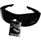 Buy now Locs Men's Rectangular Hardcore Wrap 63mm Sunglasses (Matte Black Rubberized Finished) at indiglob india