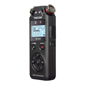 Buy now Tascam DR-05X Stereo Handheld Digital Audio Portable Recorder and USB Audio Interface, Pro Field, AV, Music, Dictation Recorder at indiglob india