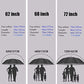 Golf Umbrella Large 62/68/72 Inch, Extra Large Oversize Double Canopy Vented Windproof Waterproof Umbrella, Automatic Open Golf Umbrella for Men and Women and Family.
