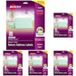 Avery Printable Return Address Labels with Sure Feed, 0.5" x 1.75", Matte Clear, 2,000 Blank Mailing Labels (05667)