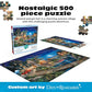 Buy now Buffalo Games - Days to Remember - Autumn Memories - 500 Piece Jigsaw Puzzle For Adults - Challenging Puzzle Perfect for Game Nights - 500 Piece Finished Size Is 21.25 x 15.00 at indiglob india