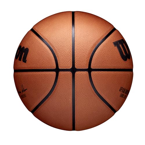 Buy now Wilson NBA Official Game Basketball - Brown, Size 7-29.5" at indiglob india
