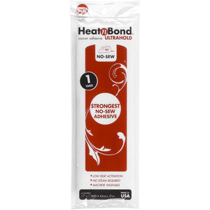 HeatnBond UltraHold Iron-On Adhesive, 17 Inches x 1 Yard