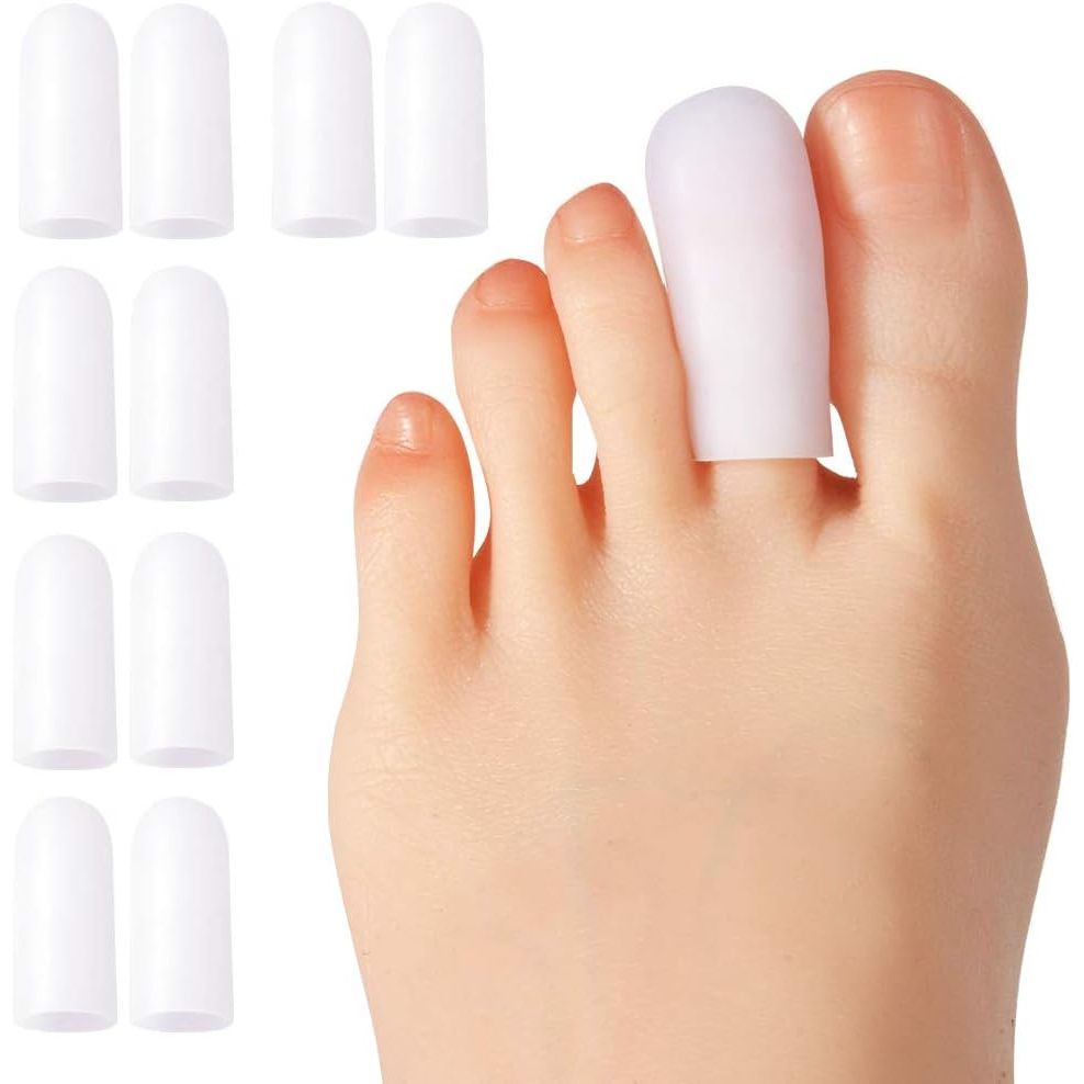 Gel Toe Protector Cap,Prevent Calluses,Corn,blisters,Hammer Toe (10 Pack) Soft Toe Covers Prevent Bunions and Other Toe Problems Toe Sleeves