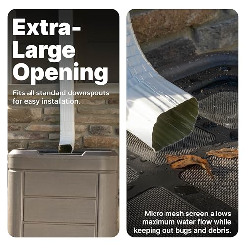 Buy now Step2 Lakewood Rain Barrel with Stand, Outdoor Water Conservation Container, Holds 60 Gallons, Brown at indiglob india