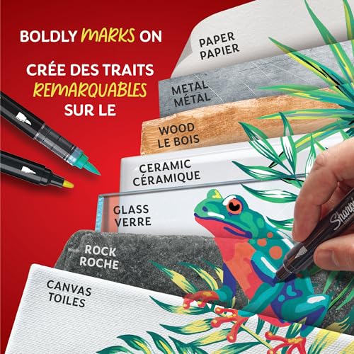 Buy now Sharpie Creative Acrylic Markers - Brush Tip, Set of 2, 2196903 at indiglob india