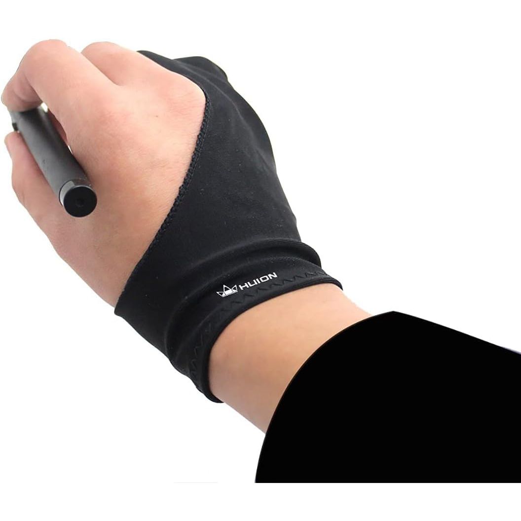 HUION Artist Glove for Drawing Tablet (1 Unit of Free Size, Good for Right Hand or Left Hand) - Cura CR-01
