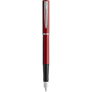 Waterman Allure Fountain Pen | Red Lacquer | Fine Nib | Blue Ink | Gift Box