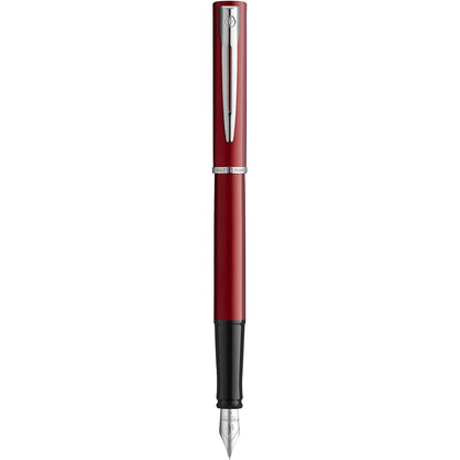 Waterman Allure Fountain Pen | Red Lacquer | Fine Nib | Blue Ink | Gift Box