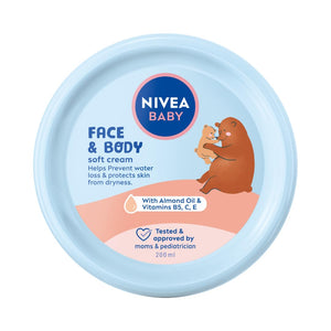 Nivea Baby Soft Cream 200 ml / 6.7 oz