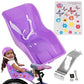 Buy now Ride Along Dolly Doll Bicycle Seat Bike Seat (Purple) with Decorate Yourself Decals (Fits Standard Sized Dolls and Stuffed Animals) - Purple at indiglob india
