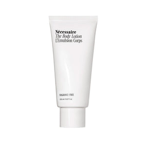Buy now Nécessaire The Body Lotion Fragrance-Free - Multi-Peptide Moisturizer - Firming Body Lotion for Women + Men. 2.5% Niacinamide. Non-Comedogenic + Hypoallergenic for Sensitive Skin– 200 ml/6.8 fl oz at indiglob india