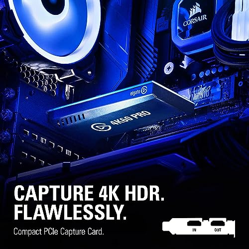 Buy now Elgato 4K60 Pro MK.2, Internal Capture Card, Stream and Record 4K60 HDR10 with ultra-low latency on PS5, PS4 Pro, Xbox Series X/S, Xbox One X, in OBS, Twitch, YouTube, for PC at indiglob india