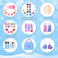 Buy now Kids Makeup Kit for Girl Kids Toys Makeup for Kids 50PCS Play Makeup Set Washable Cosmetic Non-Toxic Toddlers Pretend Frozen Makeup Birthday Gifts for Age 3 4 5 6 7 8 9 10 11 12 Years Old at indiglob india