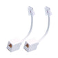 Buy now RJ45 to RJ11 Converter Adapter, 2 Pack Telephone RJ11 6P4C Female to RJ45 Ethernet 8P8C Male Cable Cord Default at indiglob india