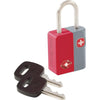 SwissGear TSA-Approved Travel Sentry Luggage Locks - Set of 2 Mini Locks with 2 Keys, Red, One Size - Red