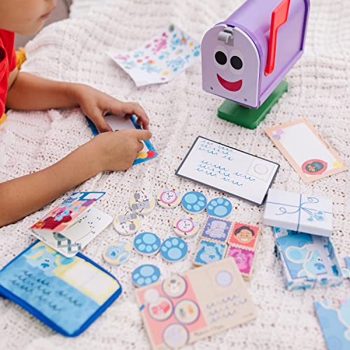 Buy now Melissa & Doug Blue's Clues & You! Wooden Mailbox Play Set (27 Pieces) at indiglob india