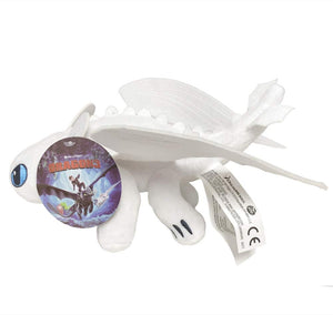 Buy now How to Train Your Dragon 10" Light Fury Plush Toy - Toothless Stuffed Animal Doll, Defenders of Berk by Yamadura at indiglob india