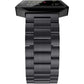 Simpeak Women Men Stainless Steel Metal Band Strap with Stailess Steel Frame Compatible with Fitbit Blaze, Match Link Removal Tool, Black