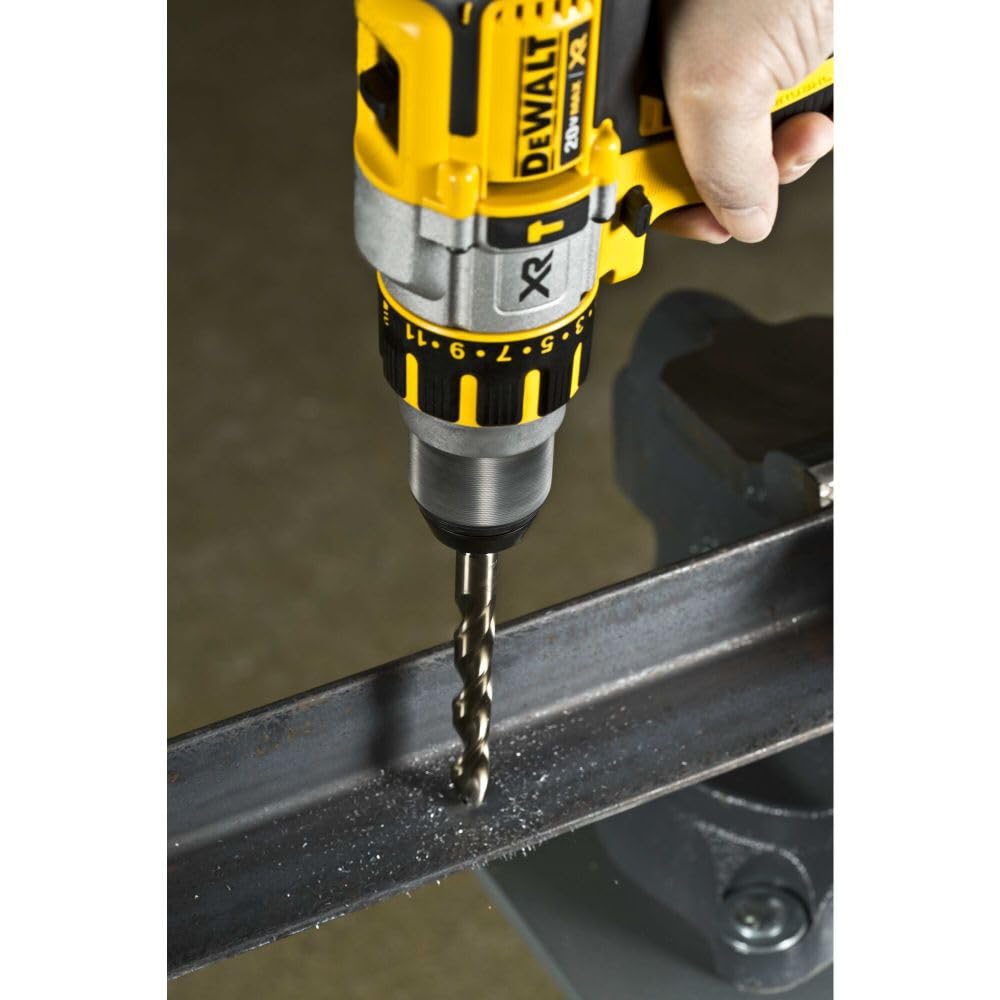 Buy now DEWALT Cobalt Alloy Steel Drill Bit Set with Pilot Point, 14-Piece (DWA1240) at indiglob india