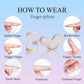 Buy now Oval Finger Splint 8 pcs, Finger Splints for Arthritis, Mallet Finger, Trigger Finger Splint, hypermobility(EDS) finger For Thumb/Middle,/Index/Pinky or Ring Finger(2,3,4,5,6,7,8,9) at indiglob india