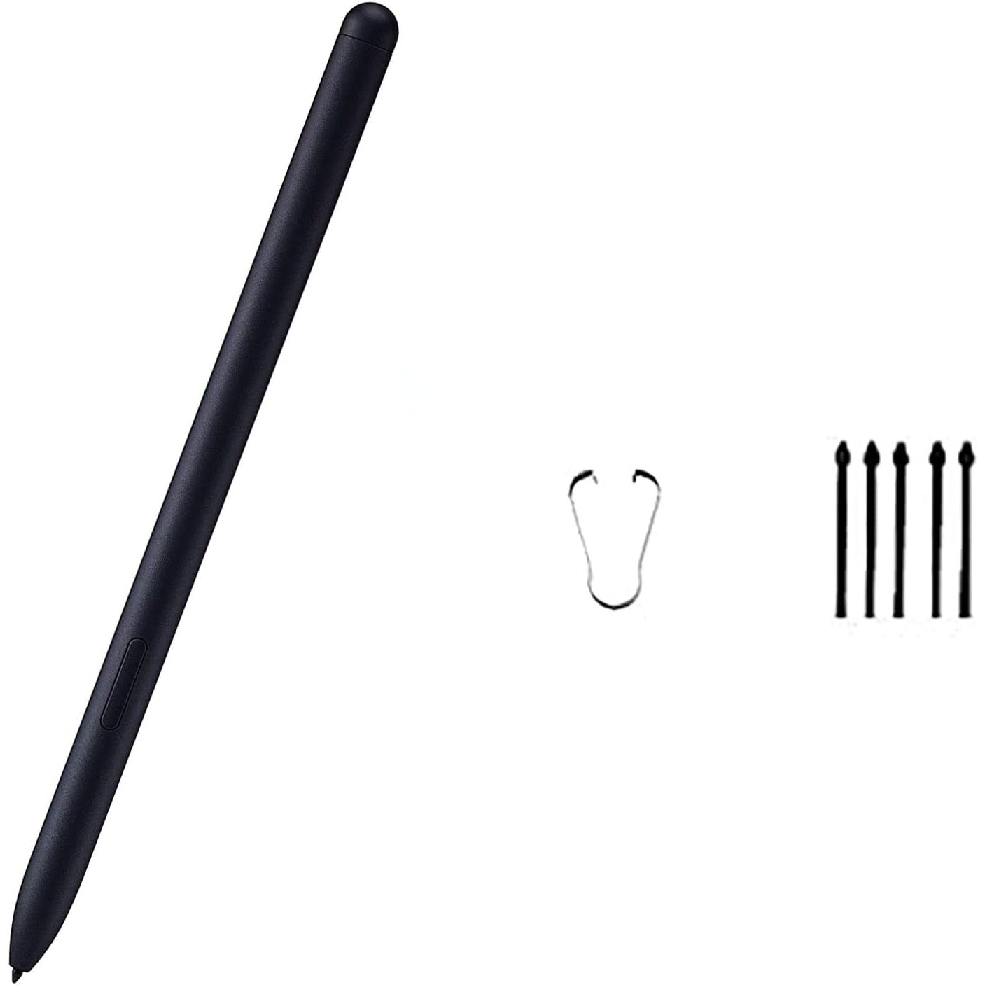 Replacement Pointer Stylus Pen for Samsung Galaxy Tab S7,Tab S7+ Plus,Tab S7 FE S Pen Stylus+ Tips/Nibs (Black Pen)