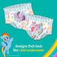 Buy now Pampers Training Pants - Easy Ups Girls & Boys - Size 4T-5T, 18 Count, My Little Pony Potty Underwear (Packaging May Vary) at indiglob india