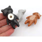 5Pcs Cute Animal Knobs Kids Handles Ceramic Knobs Children's Room Door Nursery Cupboard knobs Lovely Cabinet pulls Drawer knob for Kids, with Screws