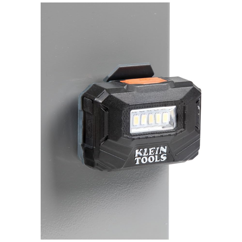 Buy now Klein Tools 56049 Rechargeable Headlamp / LED Lights, Adjustable Fabric Strap with Marker / Pencil Holder, 260 Lumens, for Work and Outdoors at indiglob india