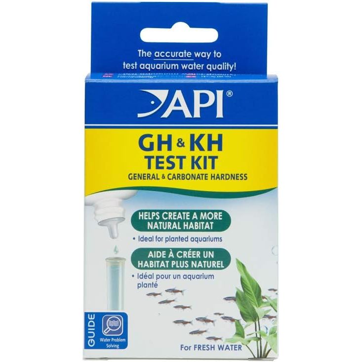 API GH & KH TEST KIT Freshwater Aquarium Water Test Kit, 2.5 oz.