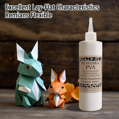 Buy now Books By Hand, PH Neutral PVA Adhesive, Archival Quality and Acid-Free, Dries Clear - 8 Ounce at indiglob india