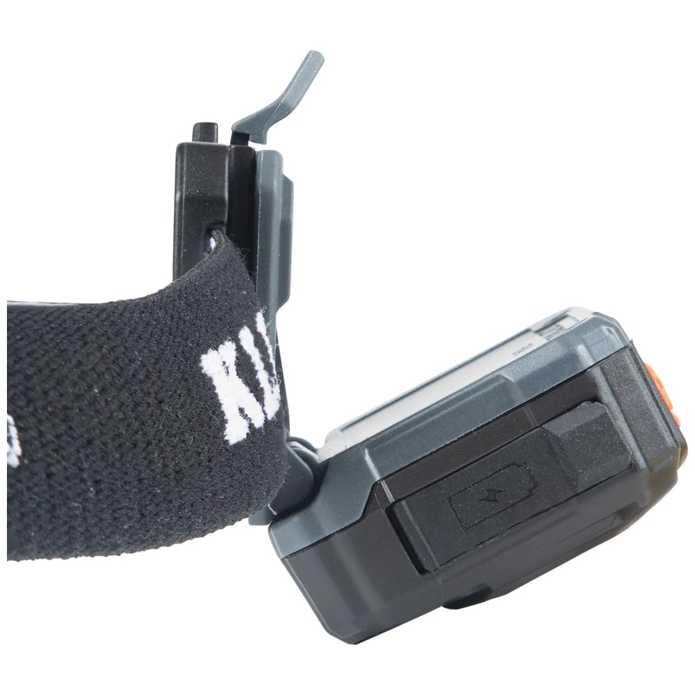 Buy now Klein Tools 56049 Rechargeable Headlamp / LED Lights, Adjustable Fabric Strap with Marker / Pencil Holder, 260 Lumens, for Work and Outdoors at indiglob india