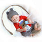 Buy now Zero Pam 18 inch Asleep Newborn Baby Reborn Baby Dolls Soft Silicone Full Body Waterproof Anatomically Correct Relistic Boy Doll Gifts for Toddler Kids at indiglob india