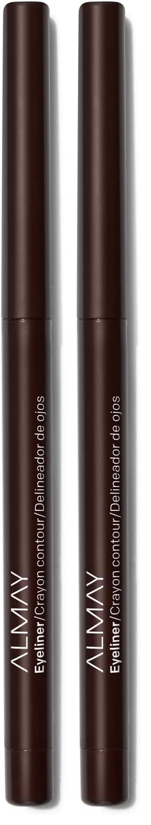 Buy now Almay All-Day Eyeliner Pencil, Hypoallergenic, Cruelty-Free, Oil-Free, Fragrance-Free, Ophthalmologist Tested, Long Wearing and Water Resistant (Packaging May Vary), 205 Black, 0.01 oz 209 Black Raisin 1 Count (Pack of 2) at indiglob india