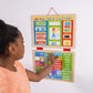 Buy now Melissa & Doug My First Daily Magnetic Calendar, Classroom Calendar for Kids Activities with Weather & Seasons, Preschool Toys for Girls & Boys Ages 4+ at indiglob india