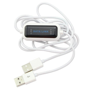 Buy now Unifire High Speed USB Pc to Pc Online Share Sync Link Net Direct Data File Transfer Bridge LED Cable Easy Copy Between 2 Computer at indiglob india