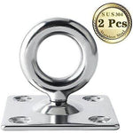 Alise SUS 304 Stainless Steel Ceiling Hooks Hammock Swing Hook Hanger Heavy Duty Eyebolt Hanging Kit,DD800-2P 2 Pack - My Store