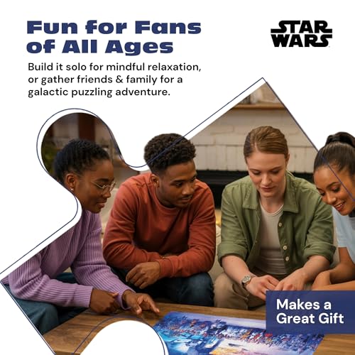 Buy now Buffalo Games - Star Warsƒ?› - You were The Chosen One - 2000 Piece Jigsaw Puzzle for Adults - Challenging Puzzle Perfect for Game Nights - Finished Size is 38.50 x 26.50 at indiglob india