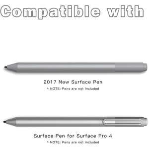 Alexandra Original Surface Pen Tips Replacement (3 × HB, Default Tip) for 2017 Microsoft Surface Pen(Model 1776), Surface Pro 4 Pen