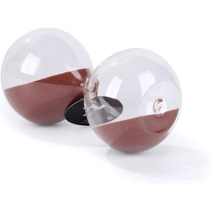 SWISSELITE Puff Sand Timer, Hourglass Sand Timers, Inspired Glass for Home, Desk, Office Decor