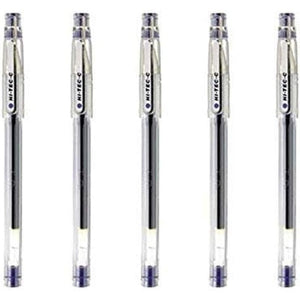 Pilot Hi-Tec-C 03 Gel Ink Pen, Micro Fine Point 0.3mm, Blue Ink, LH-20C3, Value Set of 5