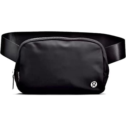 Lululemon Athletica Everywhere Belt Bag, Black, 7.5 x 5 x 2 inches