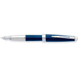 Cross Aventura Starry Blue Fountain Pen with Medium Nib (AT0156-2MS)