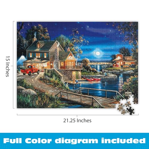 Buy now Buffalo Games - Days to Remember - Autumn Memories - 500 Piece Jigsaw Puzzle For Adults - Challenging Puzzle Perfect for Game Nights - 500 Piece Finished Size Is 21.25 x 15.00 at indiglob india