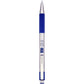 Zebra Pen G-301 Retractable Gel Pen, 0.7mm Medium Point, Stainless Steel Barrel, Ideal for Office Supplies, School Supplies & Teacher Supplies, Blue Ink, 2-Pack (41322)