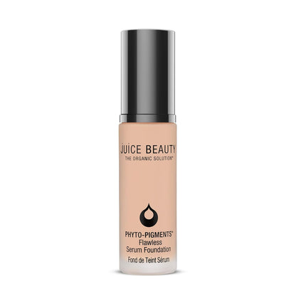 Juice Beauty Phyto-Pigments Flawless Serum Foundation - 08 Cream - 30 mL - Medium-to-Full, Long-Lasting Coverage - Reduces Look of Wrinkles + Pores - Vegan, Cruelty Free