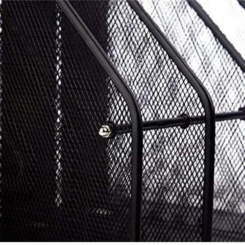 Buy now File Rack, 4-Slot Mesh Metal Magazines File Desk Organizer - Black Holder at indiglob india